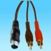 Kabel   SVHS/2xCinc 5m - KABAVSV/2CI5