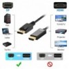 Kabl Displayport M -HDMI M 1.8m 4K 30Hz - KABDISHDMI2