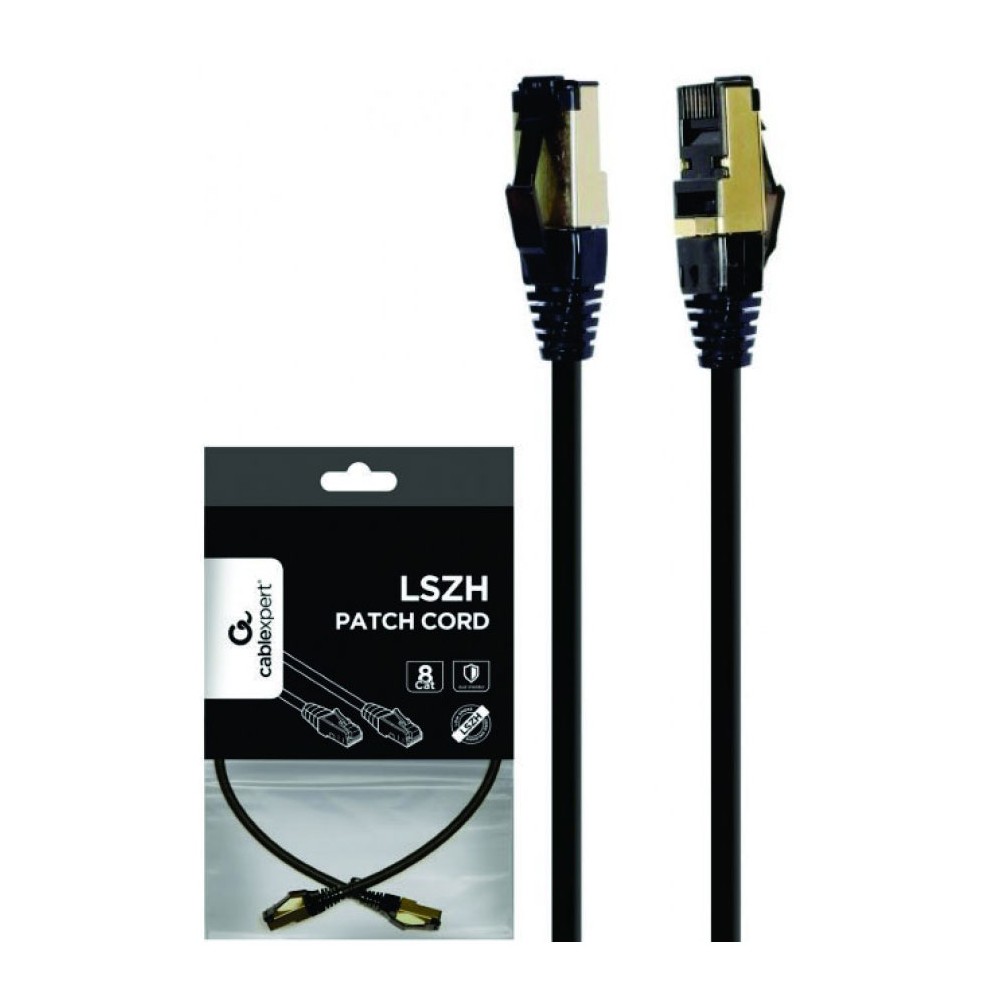 Mrezni kabl S/FTP Cat.8  black 1m - KABUTP8-1