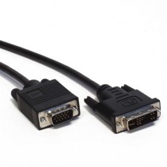 Kabel DVI 24+5 NA VGA  M 1,8m pozlaćeni
