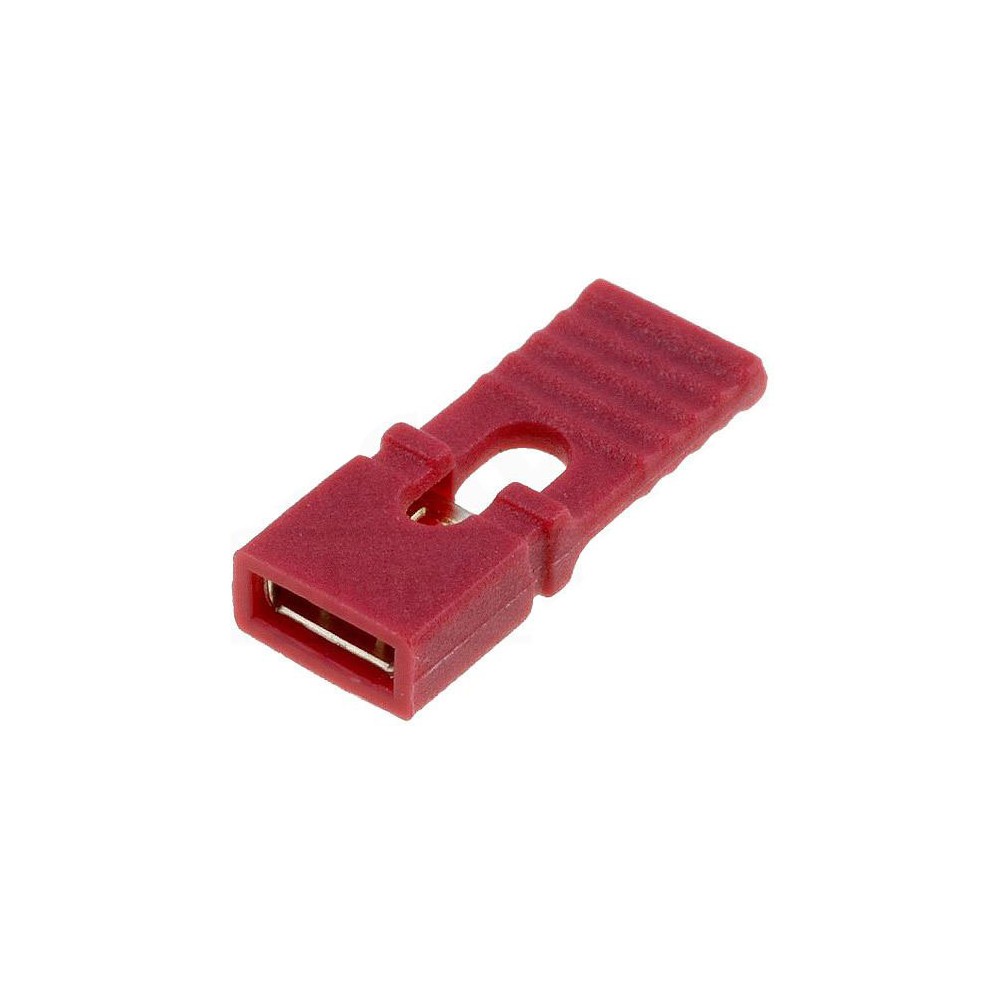 JUMPER 2,54 mm sa držačem Crveni - KL-JUDCR
