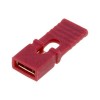 JUMPER 2,54 mm sa držačem Crveni - KL-JUDCR