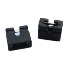 Jumper Otvoren RM 2.54mm crni
