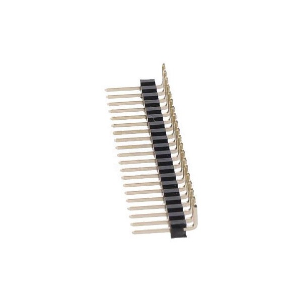 Letvica kont.muška pod uglom 20p - KLMU20A