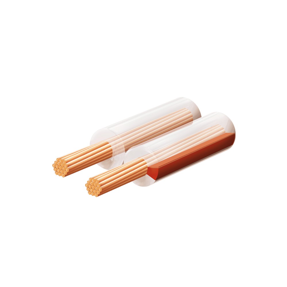 Kabel za zvuc.lic. 2x0.50 mm transp. - KABL2X050T