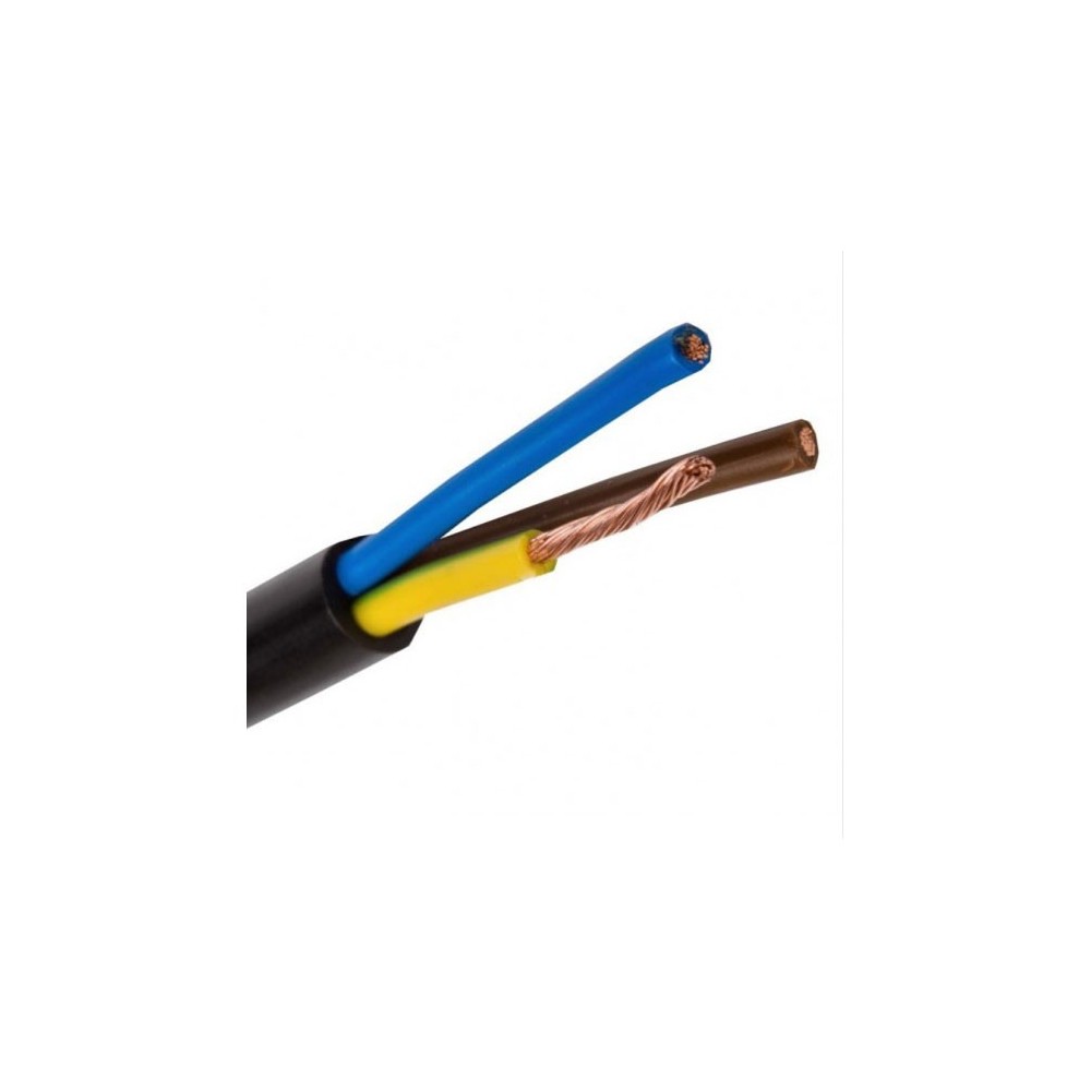 Kabel GG/J H05RR-FO. 3X2.5mm Crni - KABL3X2.5GGJ