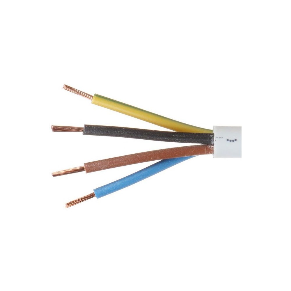 Kabl  PP/L 4X0.75 ,beli - KABL4X075