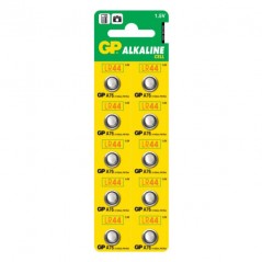 Baterija alkalna 1.5V, LR44,AG13,LR1154, GP