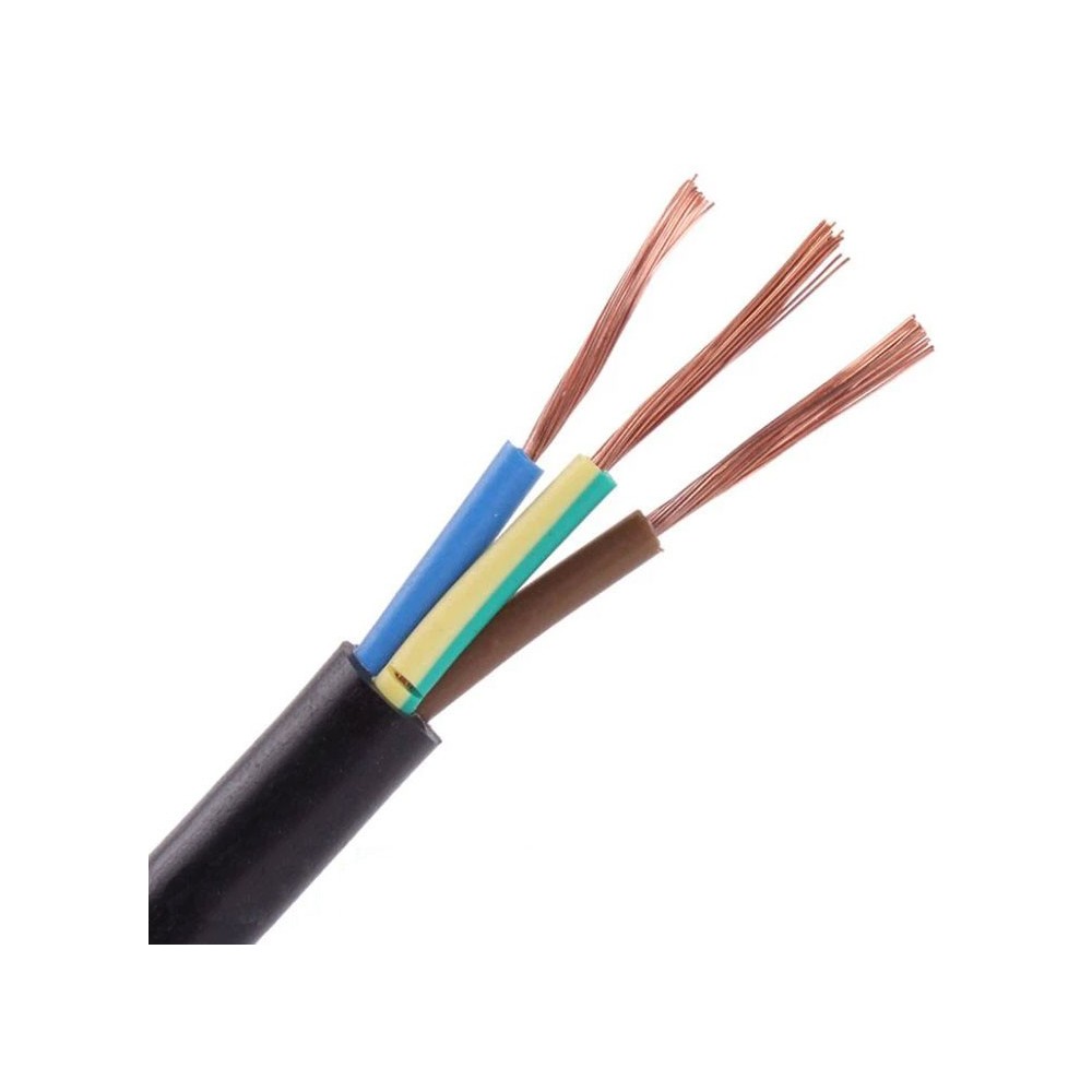 Kabel PVC licn. O 3X0,75 crni - KABLO3X075