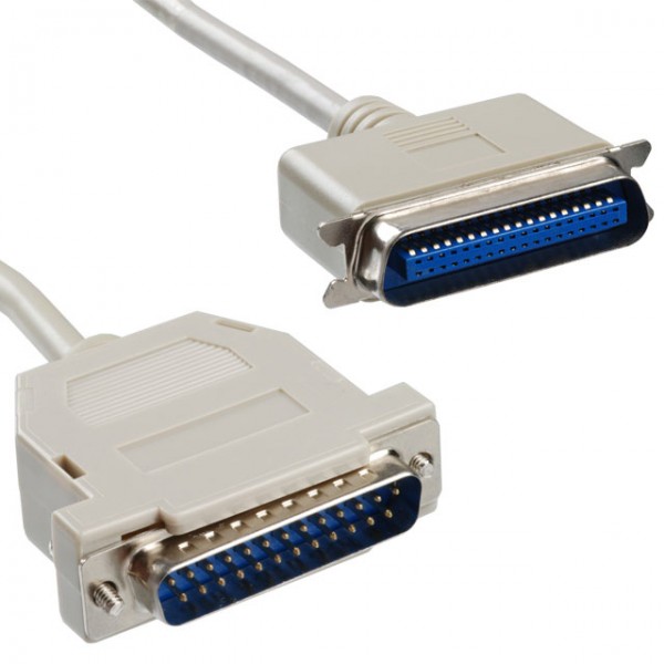 Kabel Centronics 36 /SUBD25 2m, - KABRCE3