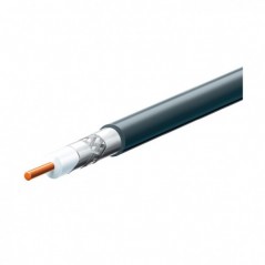 Kabel koaksijalni RG6U 75R 1 mm Crni