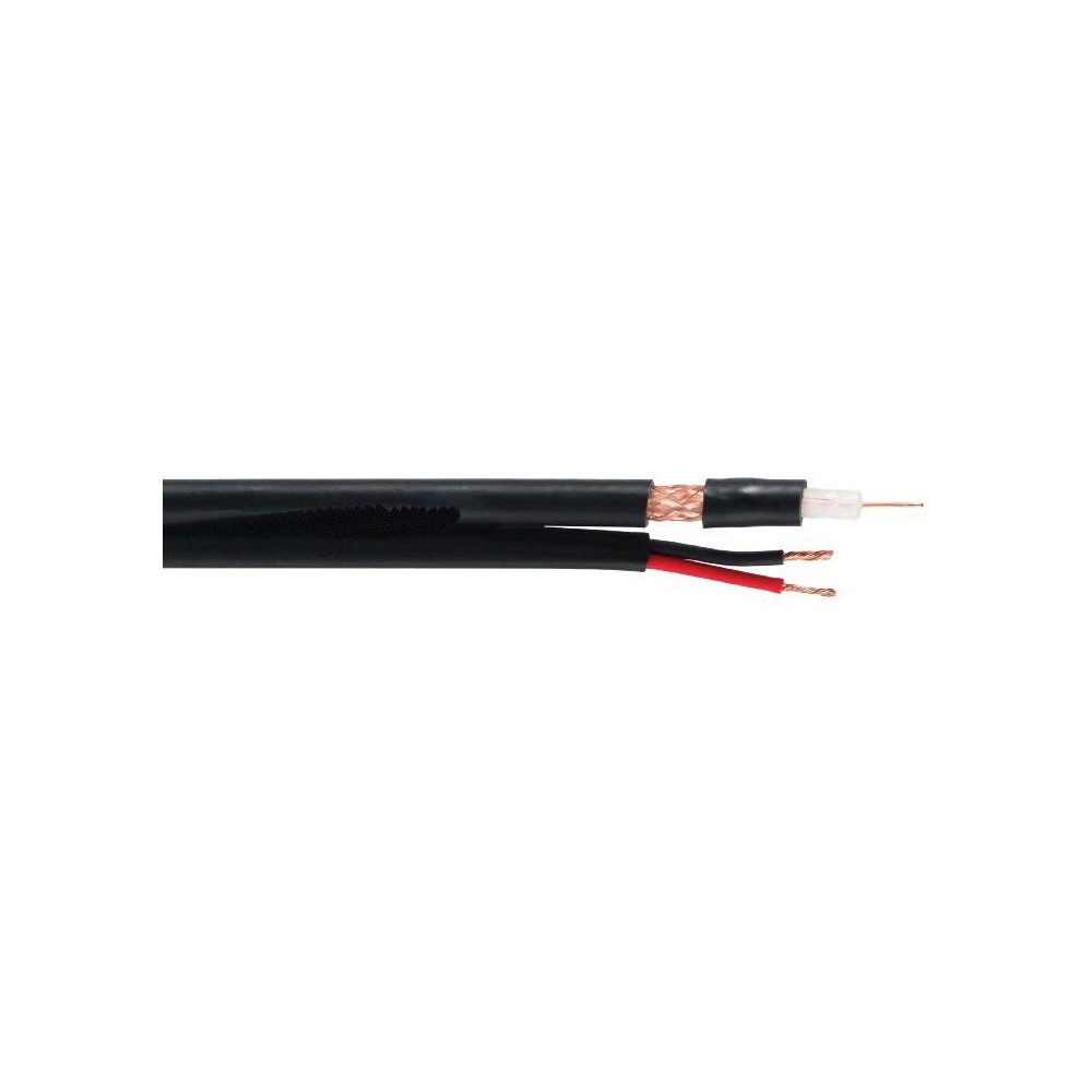 Kabel RG174, 50R, 2,85mm+2x05mm crni - KABRG174+N