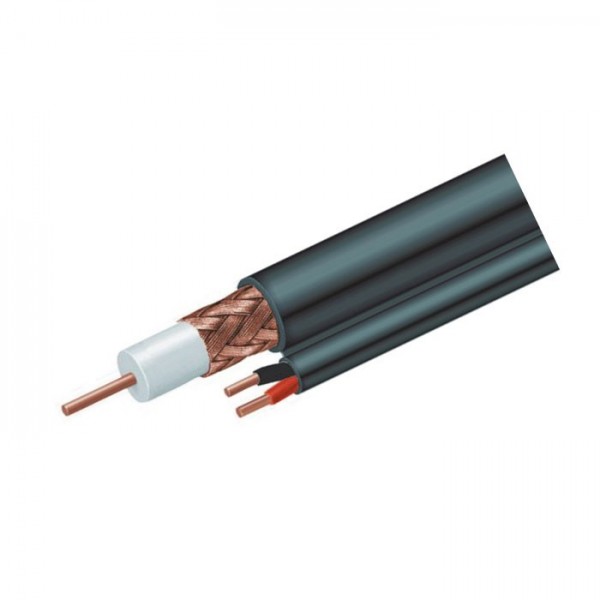 Kabel koaksijalni RG59+2X0.5mm2 za nap. - KABRG59+NAP