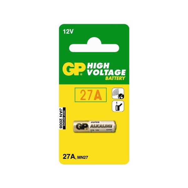 Bat.alkalna 12 V GP 27A - BATAL270