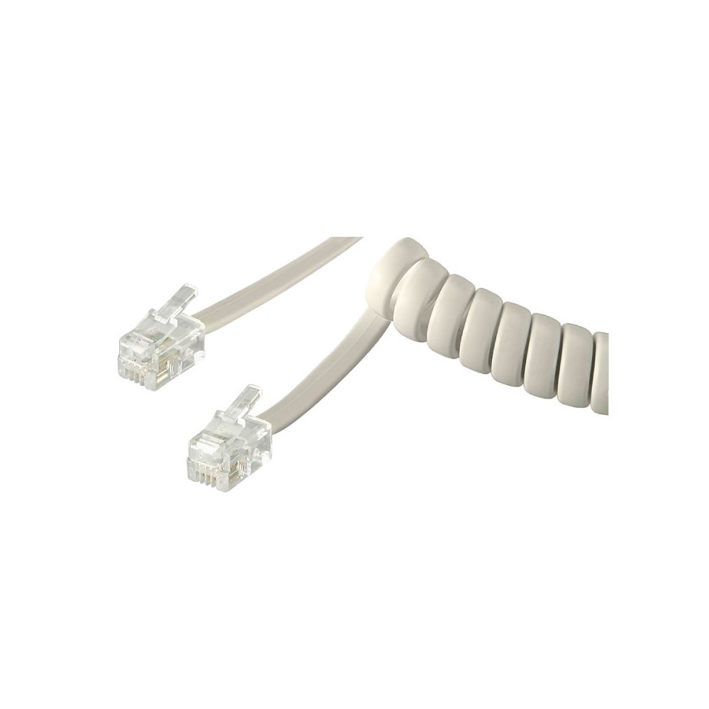 Telef.kabel spiralni  5m - KABTEL3