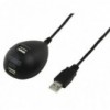 Kabel USB 2.0 AM-2XUSBAF,1.5m - KABUSB2.0AM-2XUSBAF