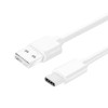 Kabl USB A  Tip C  1m beli , silikon - KABUSB2.0-C1