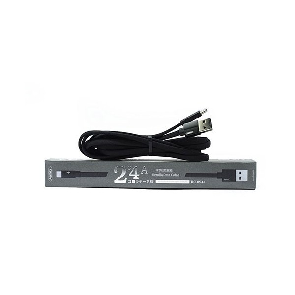USB kabl 2.0 AM Type C 2m crni REMAX - KABUSB2.0-C5