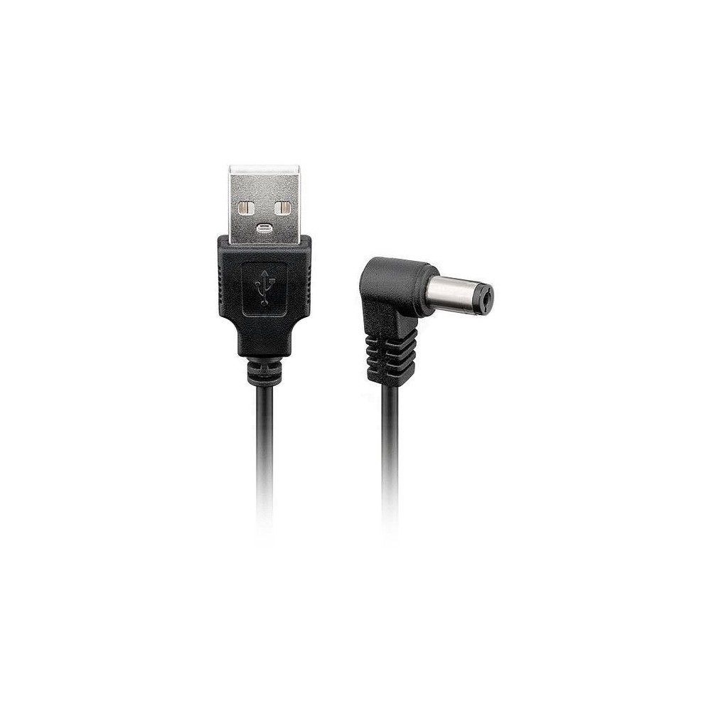 Kabel napojni  2.1x5.5- USB 2.0 AM, 1m - KABUSB-21