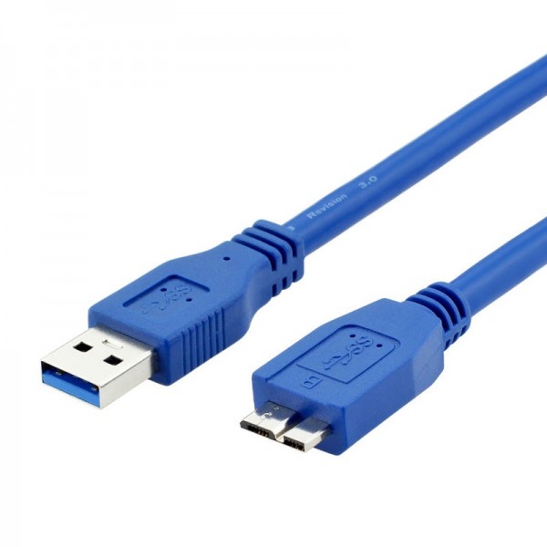 Kabel USB 3,0 A utik.- USB micro B utik. 0,5m - KABUSB3-MICB05