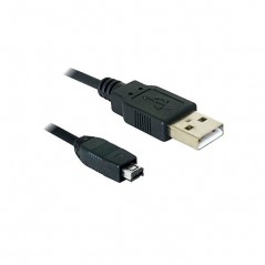 Kabel 2,0 USB-mini4,  1,8m