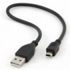 Kabel USB-MINI5  0.30cm crni - KABUSB52.0-0.3