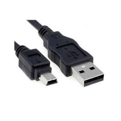 Kabel USB-MINI5  1.8m sivi
