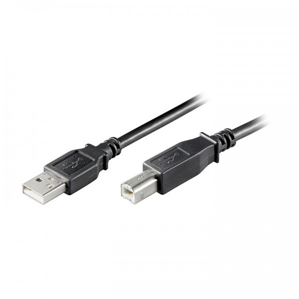 Kabel USB  AB 2.0 1.8m crni - KABUSB-AB