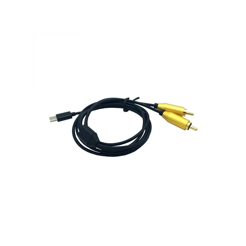 Kabl USB CM-2XRCA 0.8m - KABUSBC-2XRCA