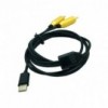 Kabl USB CM-2XRCA 0.8m - KABUSBC-2XRCA
