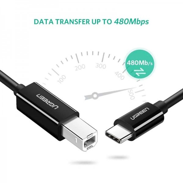 USB kabel USB-C -printer kabl B 2m - KABUSBC-B