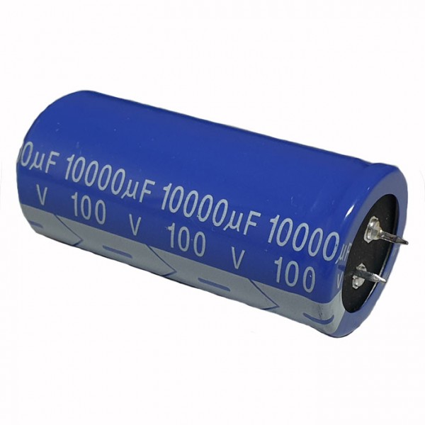 El.kond. 10000µF 100V 105°C 35x72mm  - KOELS10000M100