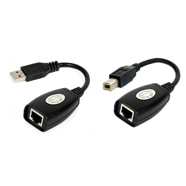 USB EXTENDER  do 50 m+ printer port - KABUSB-EX