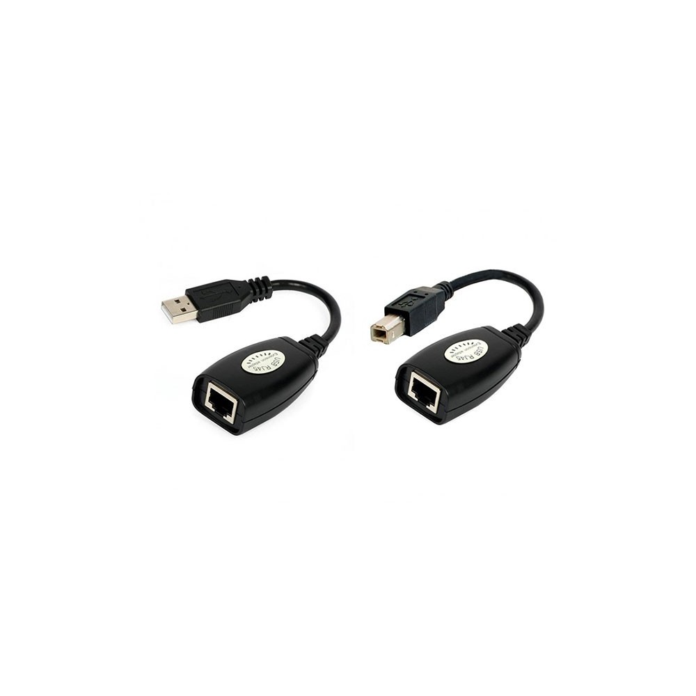 USB EXTENDER  do 50 m+ printer port - KABUSB-EX