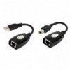 USB EXTENDER  do 50 m+ printer port - KABUSB-EX