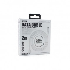 Kabl USB Tip C na Tip C  100W beli 2m , REMAX