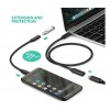 Kabl USB Tip C M na Tip C F produžni 0.5m - KABUSBTIPC8
