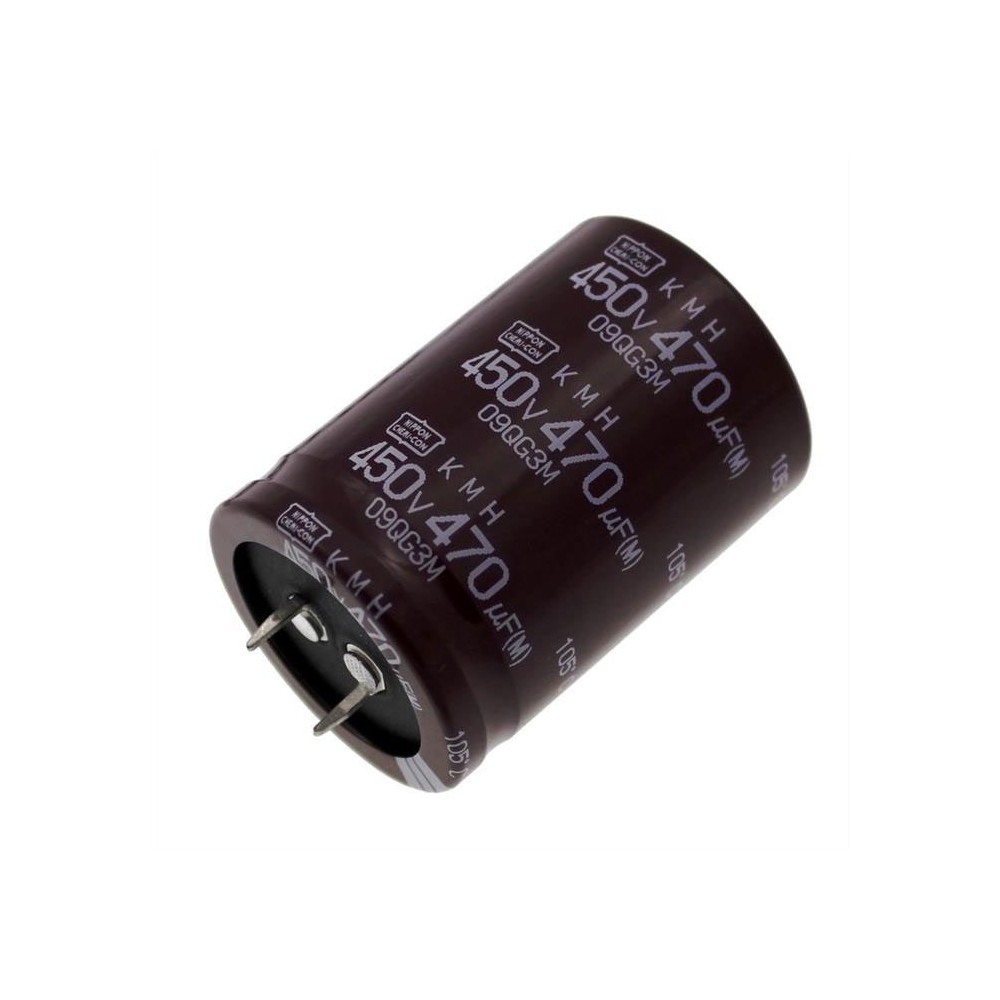 El.kond. 470µF 450V Snap-in 105°C 35x52 - KOELS470M450V