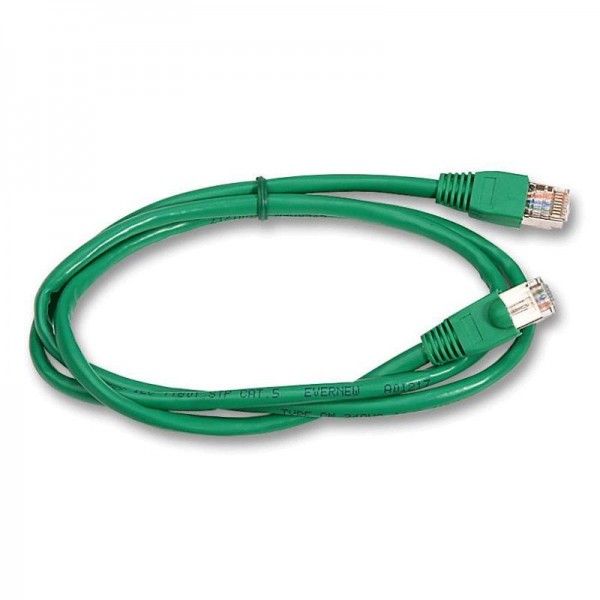 Kabel  FTP 1m  Kat 6 zeleni - KABUTP6-1ZE