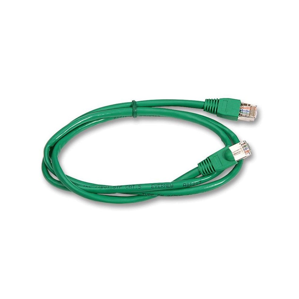 Kabel  FTP 1m  Kat 6 zeleni - KABUTP6-1ZE