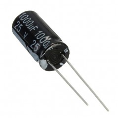 El.kond.ver. 1000µF 25V 105C 10X16