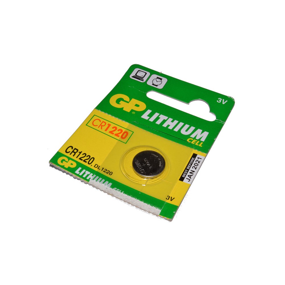 Bat.lithium 3V CR1220 GP - BATCR1220