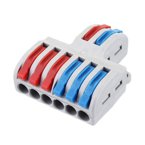 Spojnica 32A 250V, 2+6 kontakta, 2.5kvmm licna - KLEV-2/6P