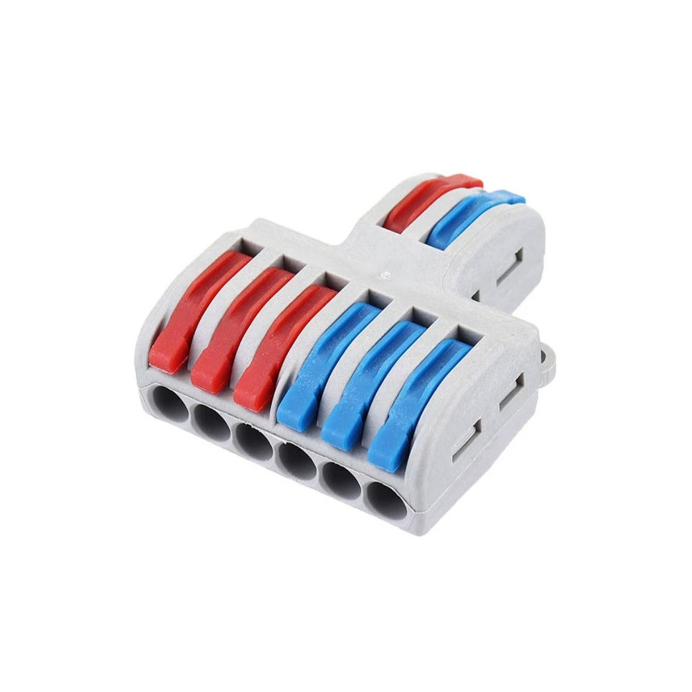 Spojnica 32A 250V, 2+6 kontakta, 2.5kvmm licna - KLEV-2/6P