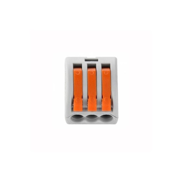 Klema brza završna  3P 0,2-4 mm² - KLEV-3P