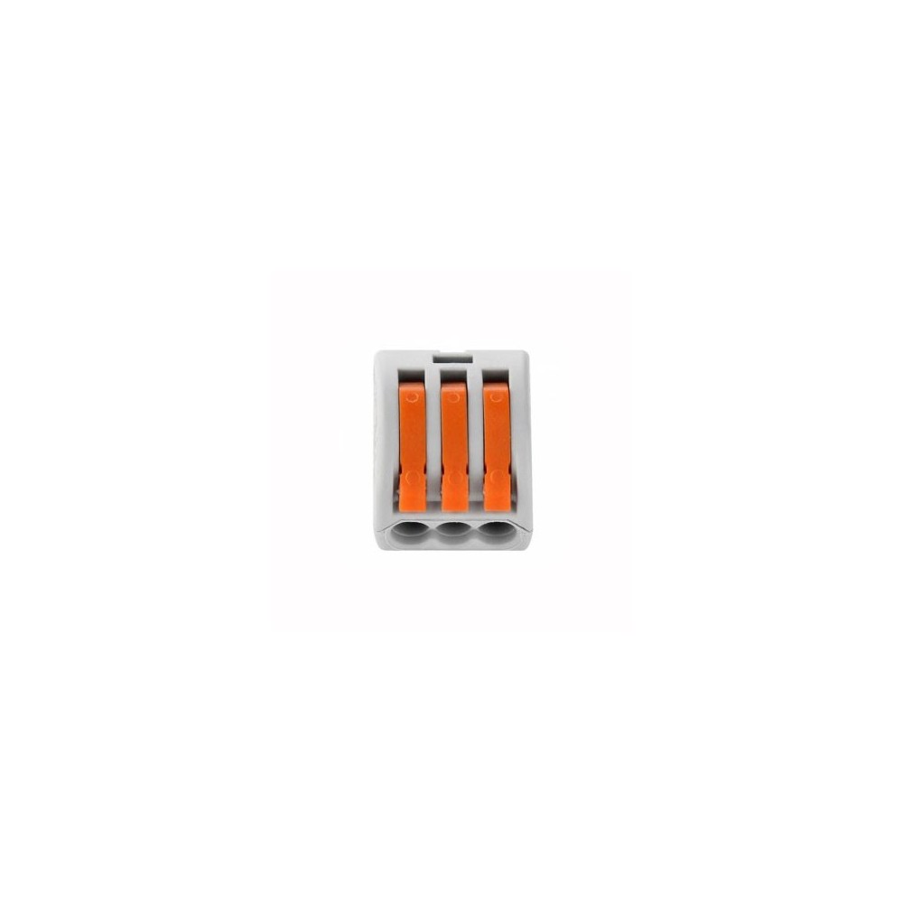 Klema brza završna  3P 0,2-4 mm² - KLEV-3P