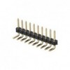 Letvica kont.muška ugao 32pin,gold  raster 2.0mm - KLMU32