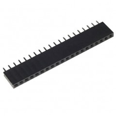 PIN letvica 1X20,  H=5,5mm