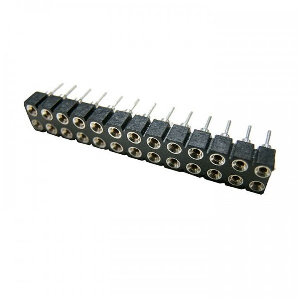PIN letvica žen.2x10 prava 2,54 - KLZP2X10-1