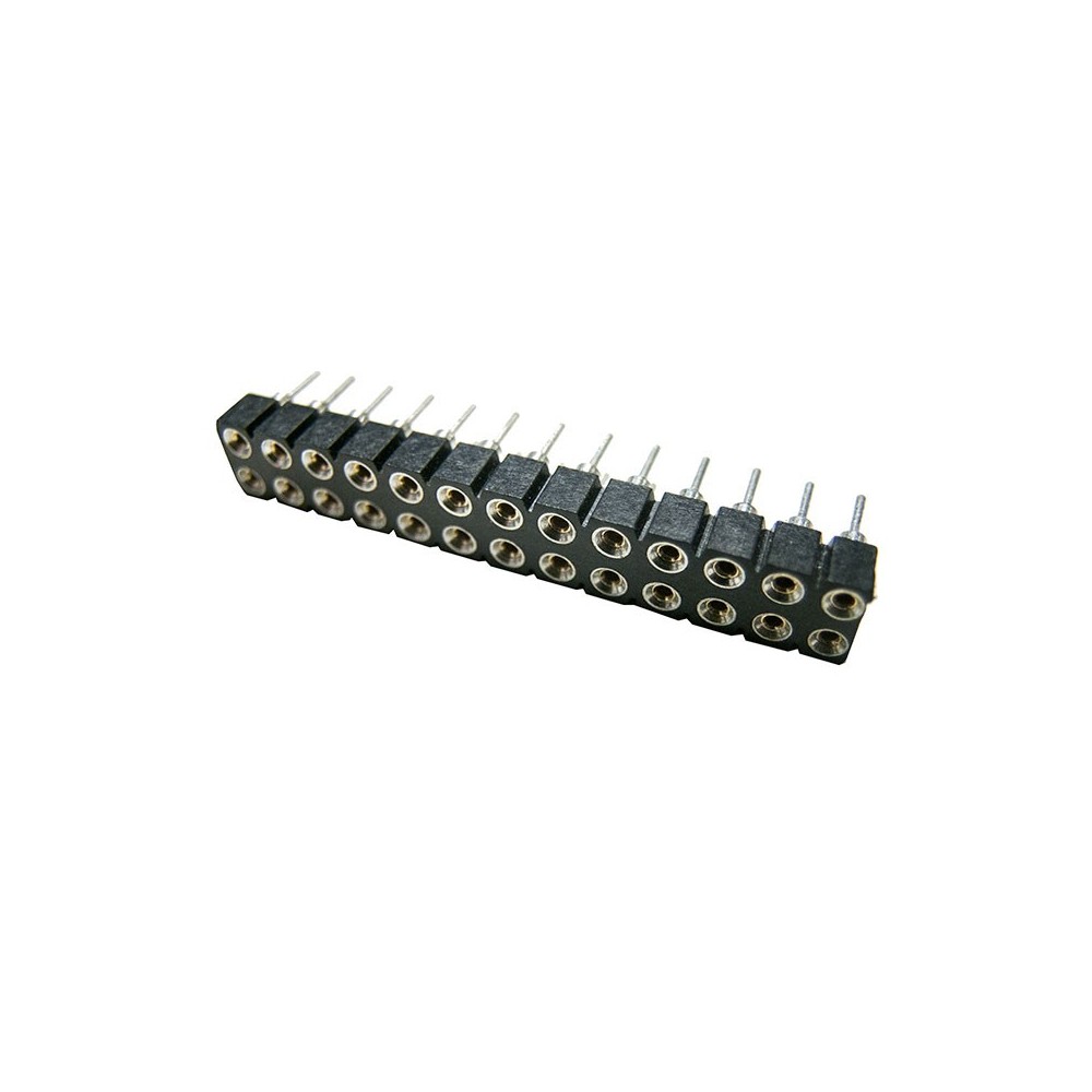 PIN letvica žen.2x10 prava 2,54 - KLZP2X10-1